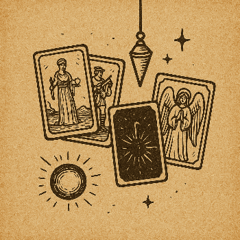 Intuitive Tarot + Pendulum + Angel card - The Seers Garden