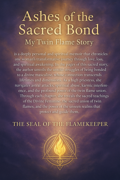 Ashes of the sacred bond